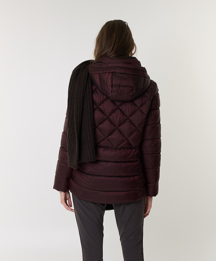 Dames jas bordeaux