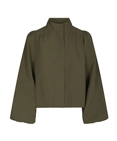 Dames jas groen