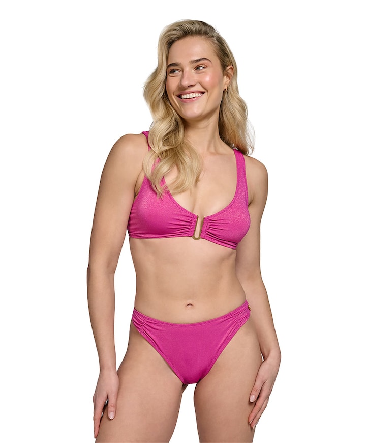 Dames bikinitop roze