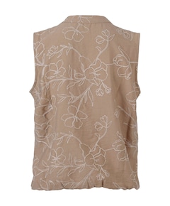 Dames top beige