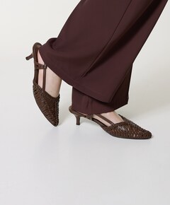 dames slingbacks bruin