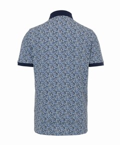 Heren polo blauw