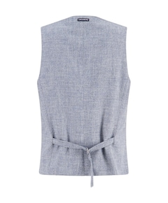 Heren gilet blauw