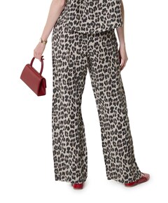 Liva Leopard broek beige