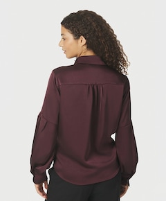 Dames blouse bordeaux