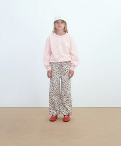 Meisjes sweater oranje