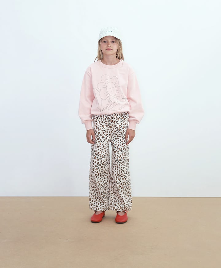 Meisjes sweater oranje