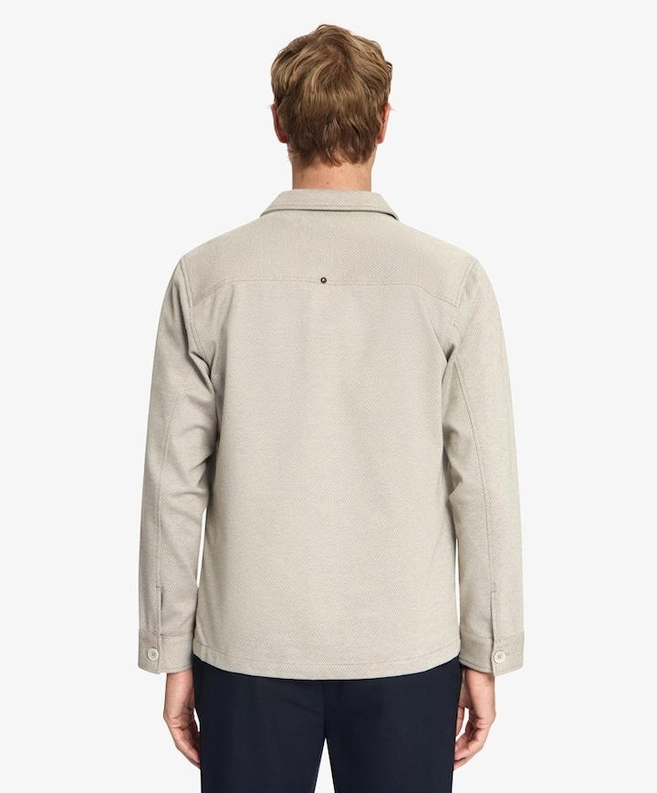 Heren overshirt bruin