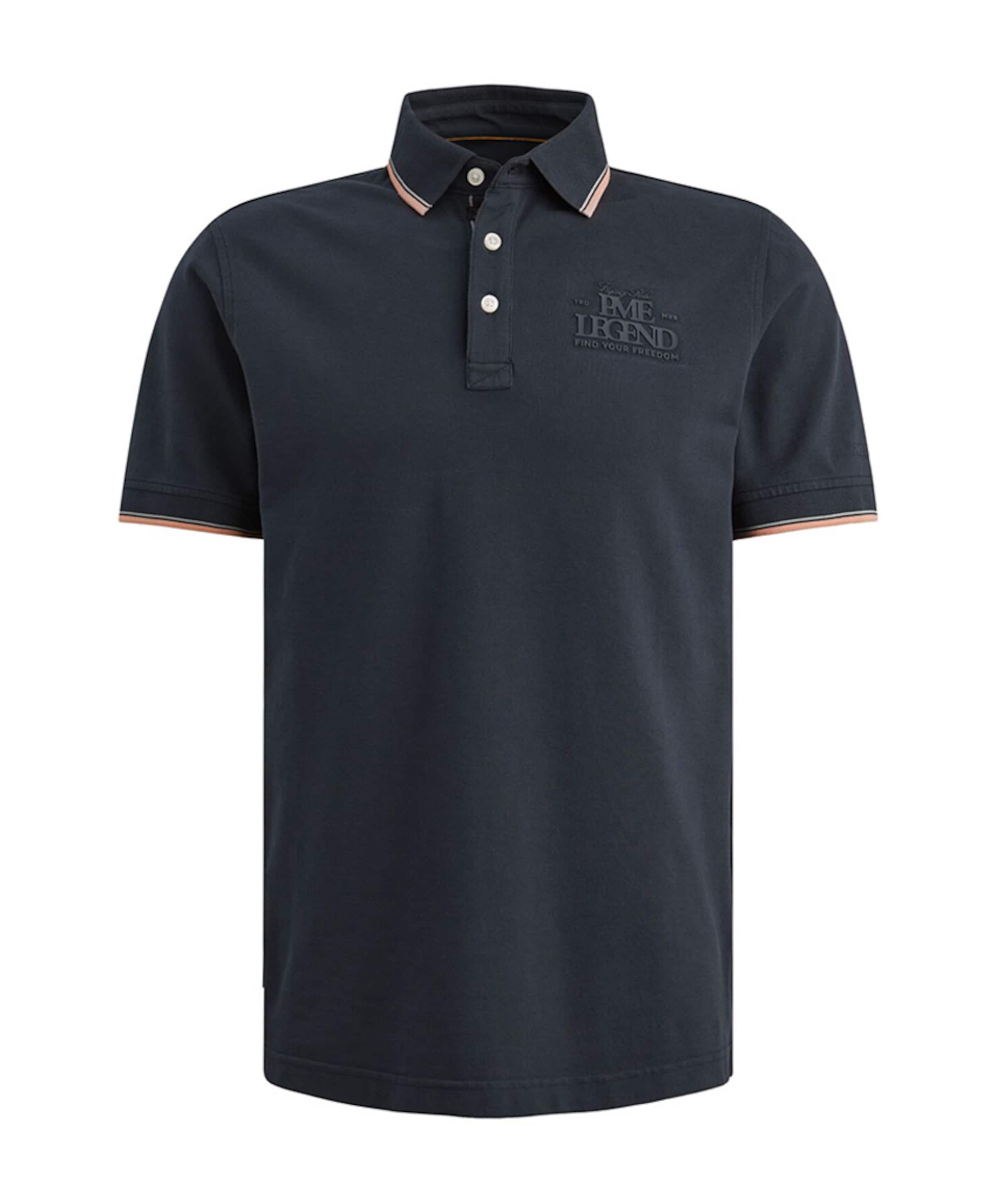 Heren polo blauw