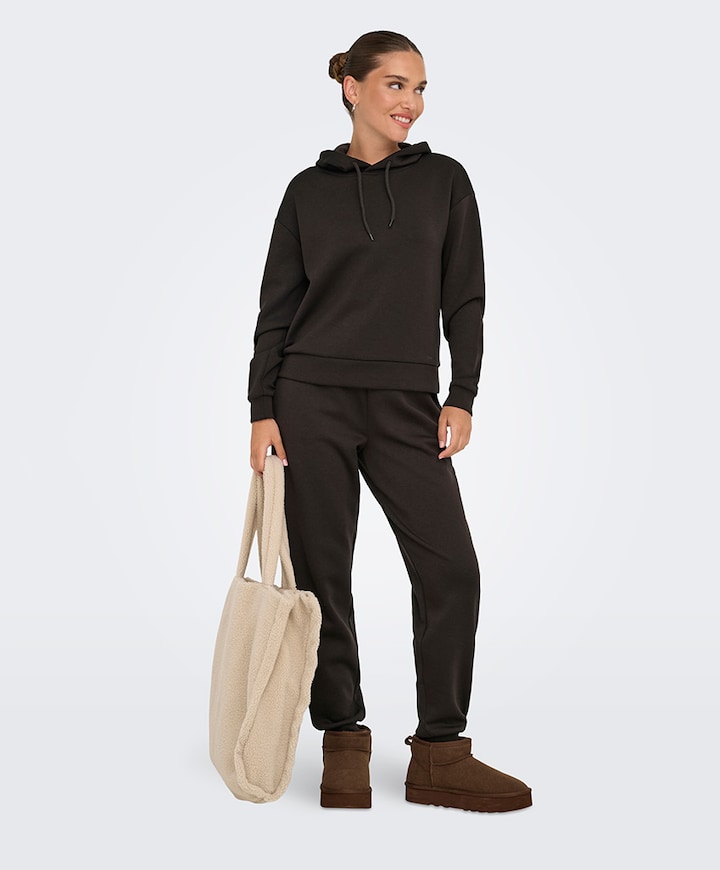 ONPLOUNGE HW SWEAT - NOOS dames trainingsbroek bruin