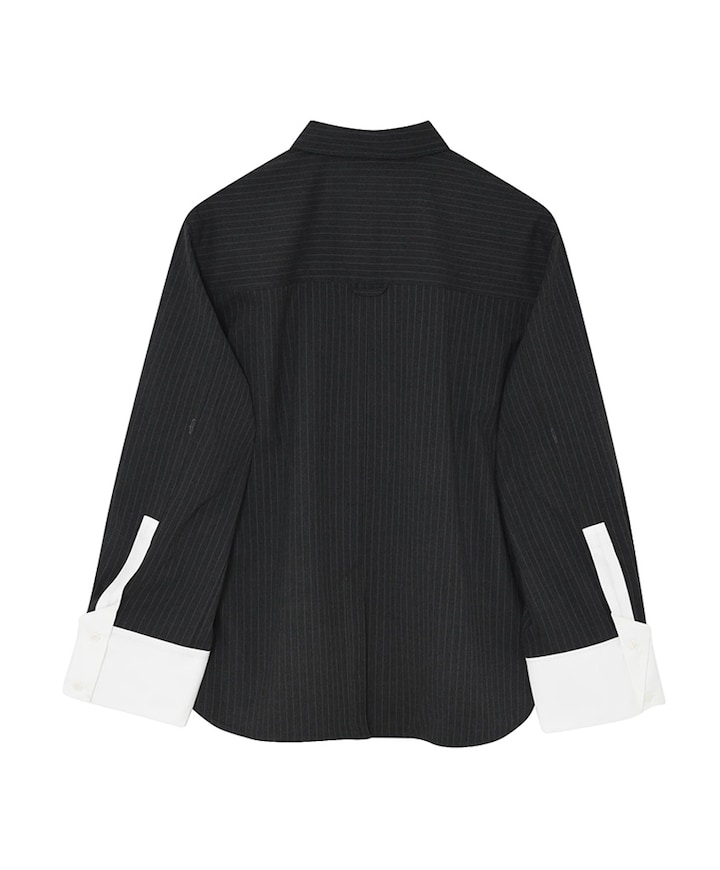 Dames blouse grijs