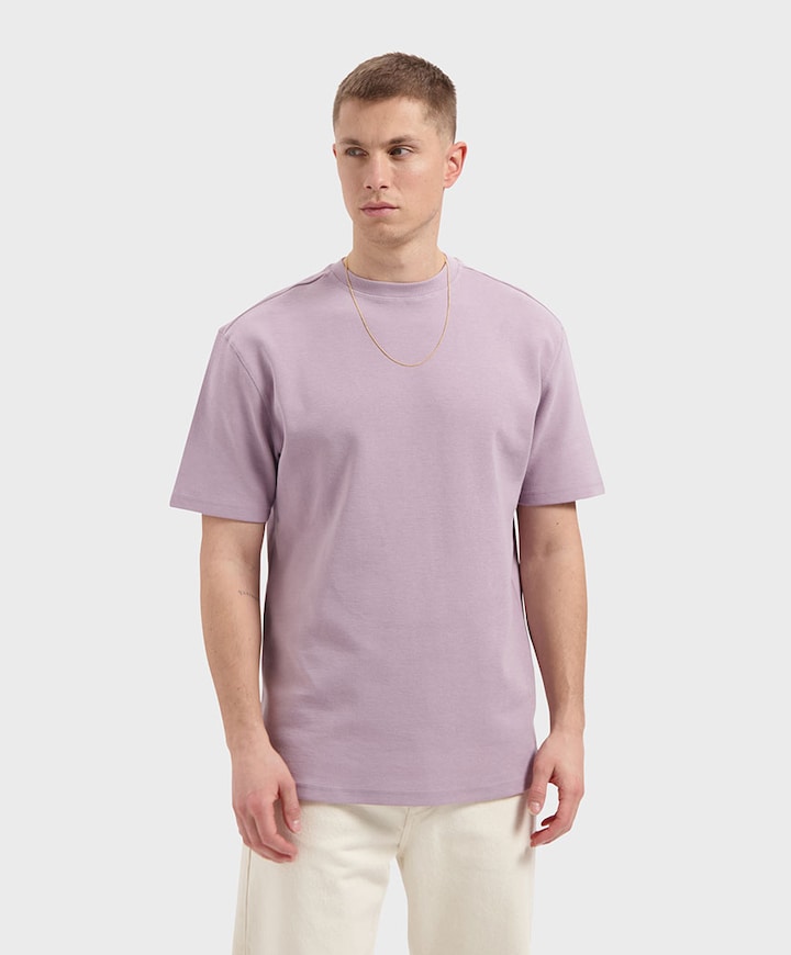 Heren T-shirt paars