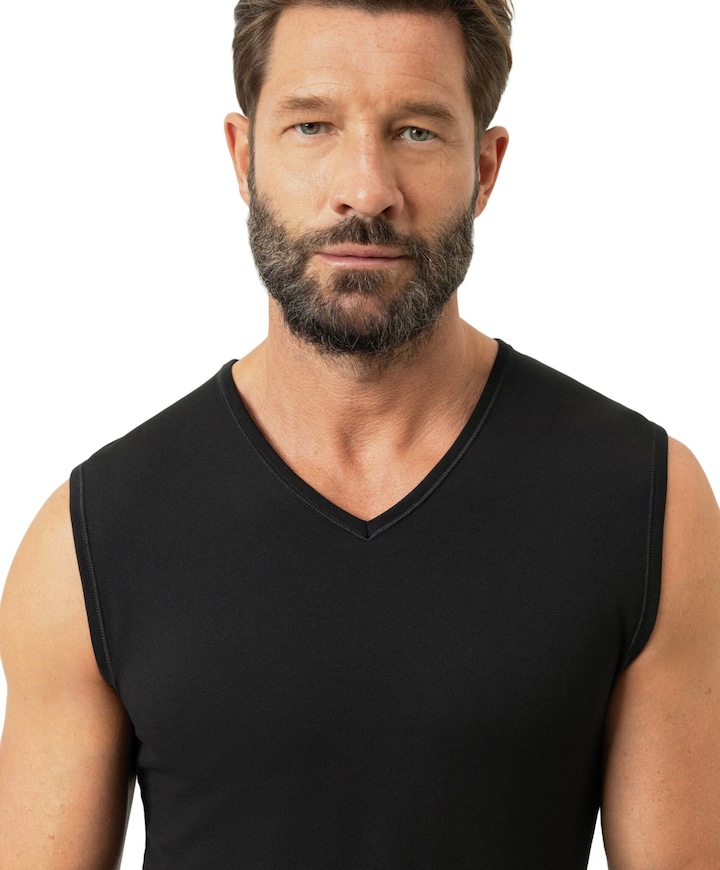 Heren T-shirt zwart