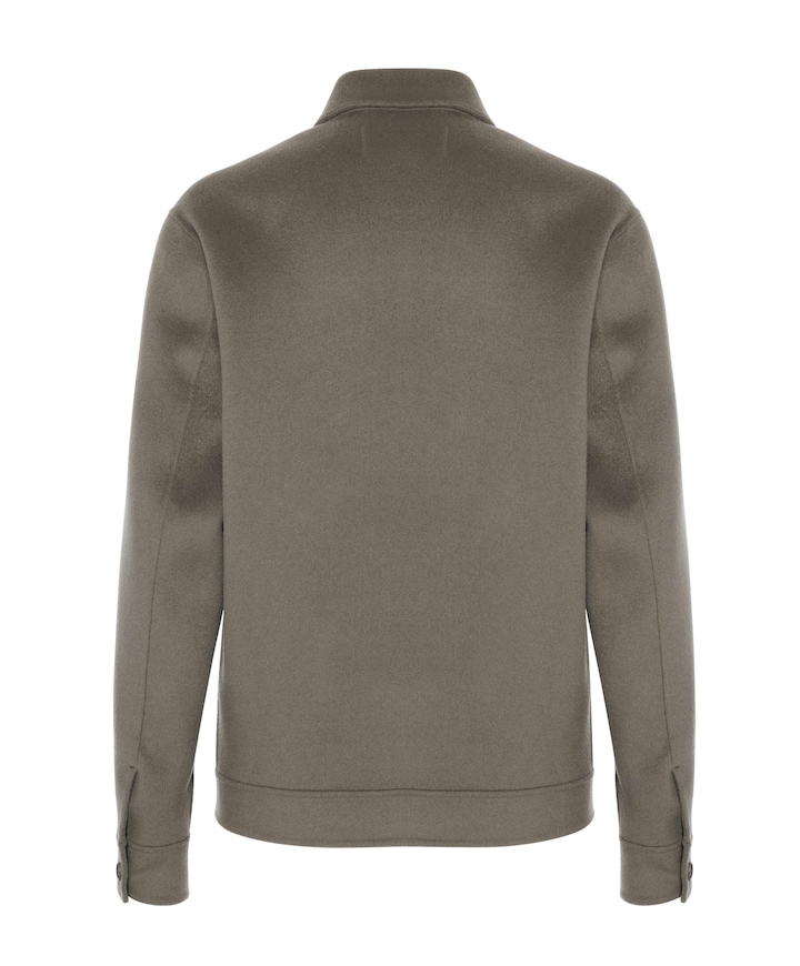 Heren overshirt bruin