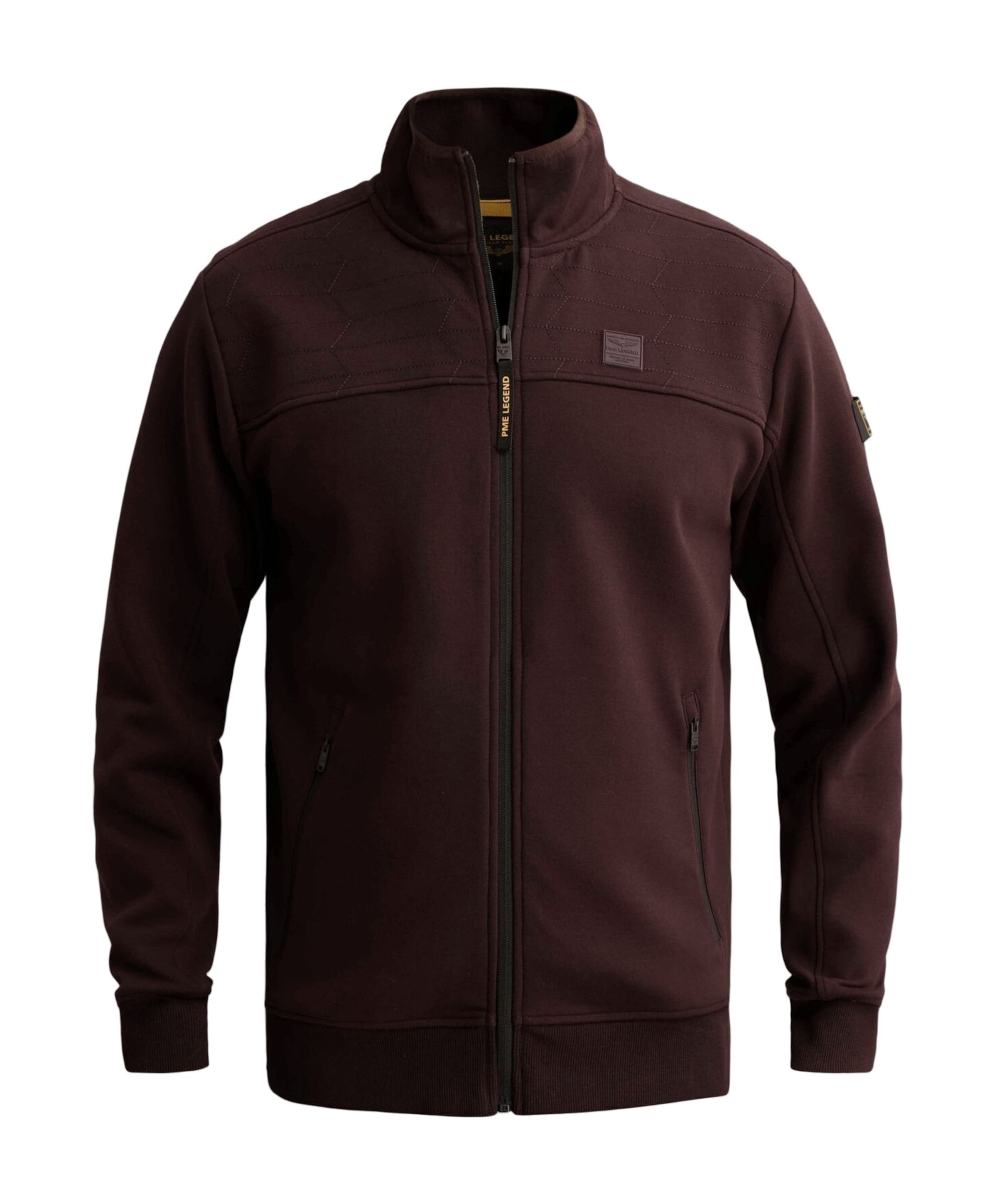 Heren vest bordeaux