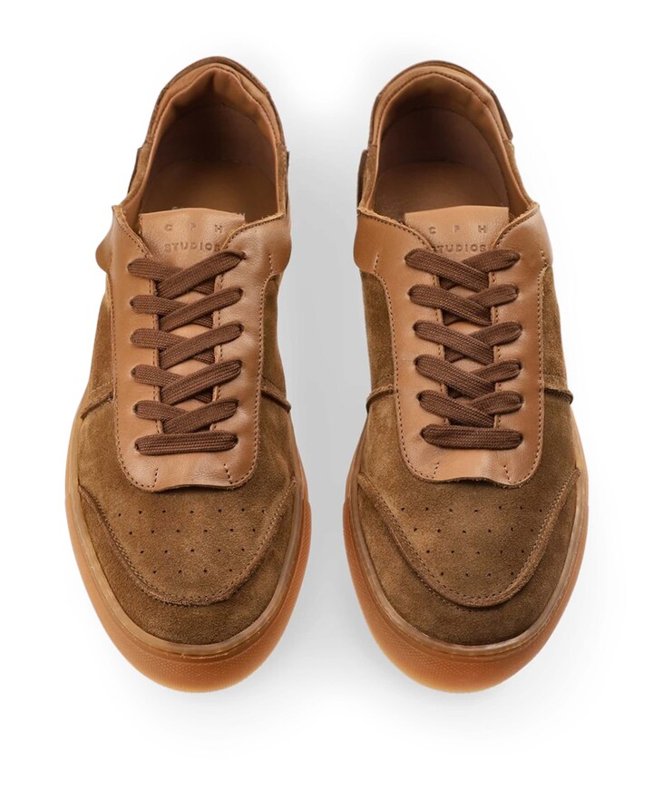 heren sneakers bruin