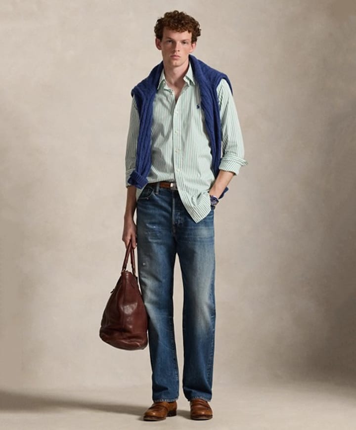 Heren overhemd lange mouw wit