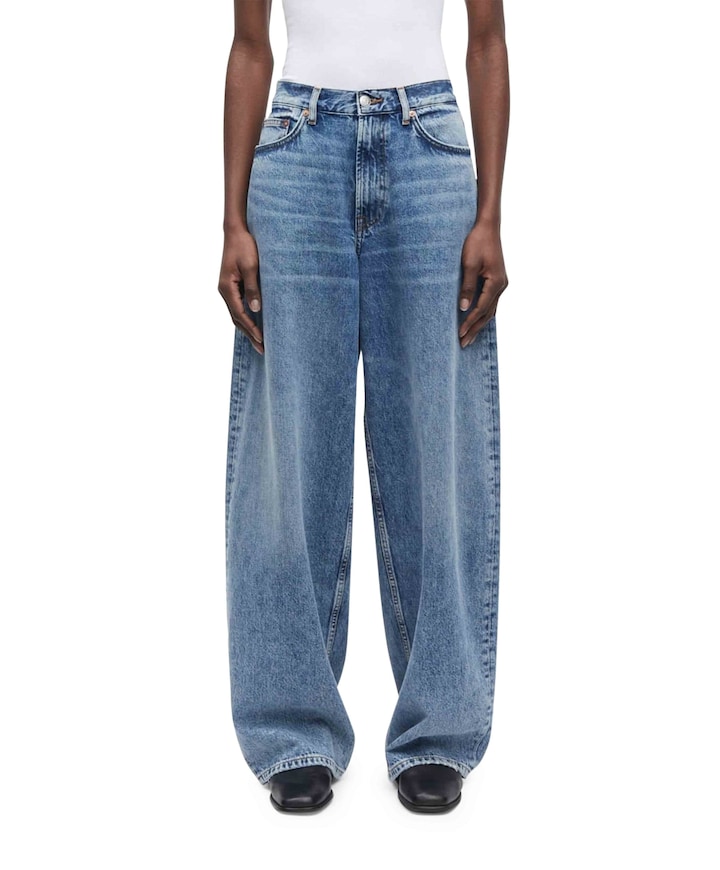 Saharper jeans 14606 dames jeans blauw