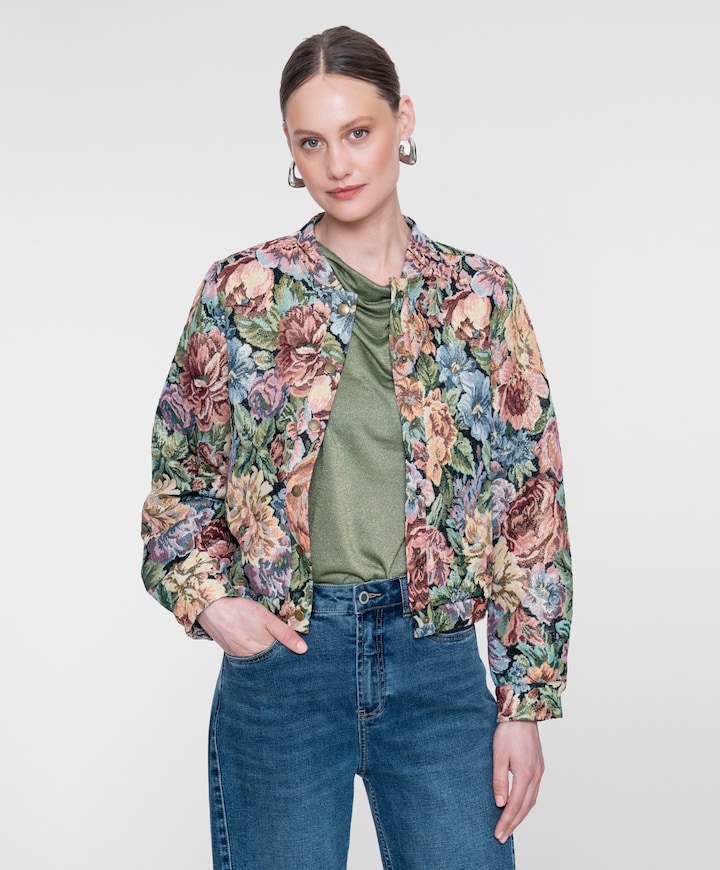 Dames jas multicolor