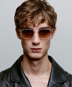 Uniseks zonnebril goud