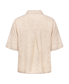 Dames blouse beige