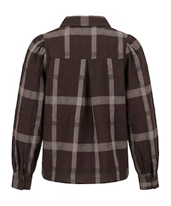 Dames blouse bruin