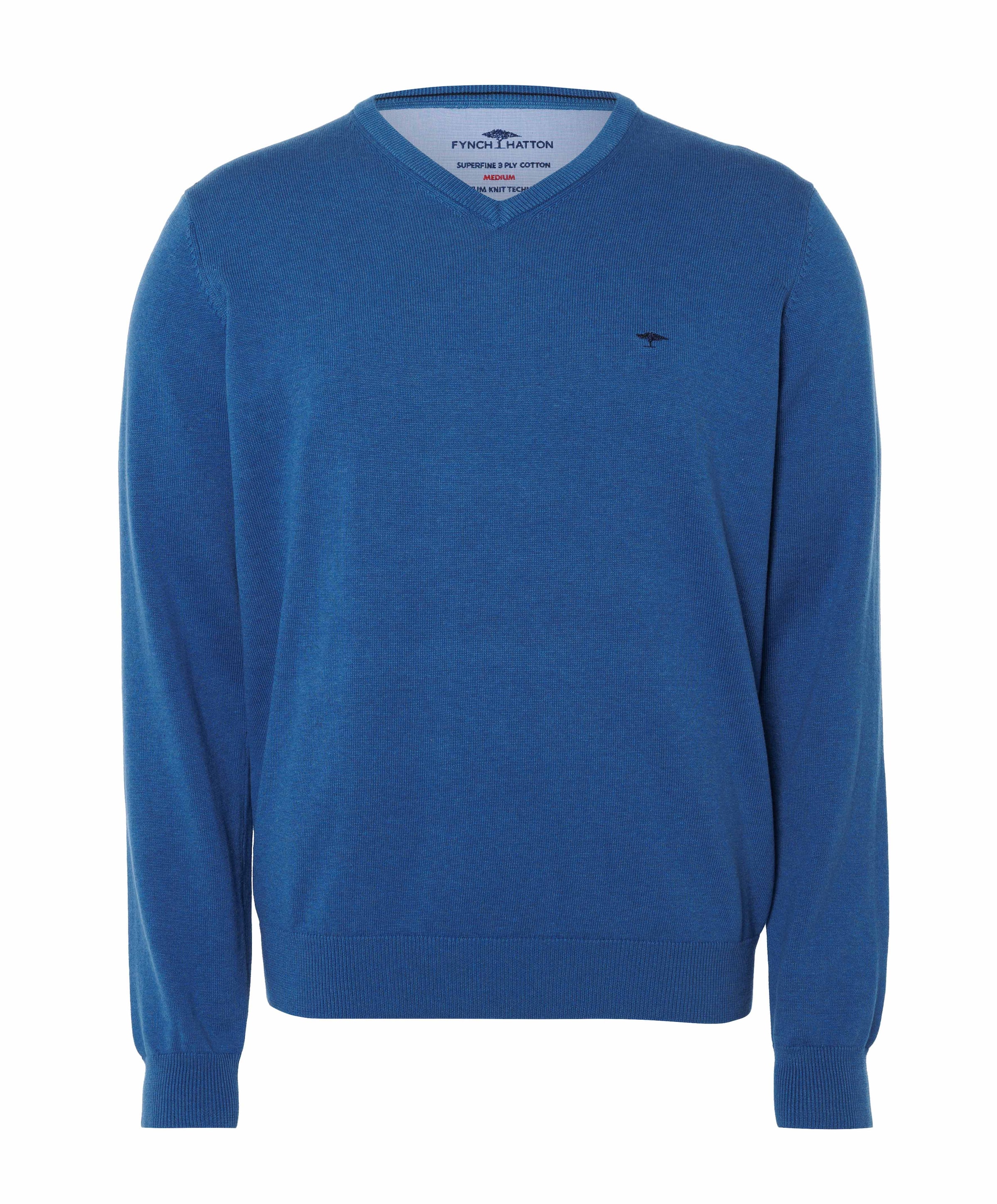 Heren trui blauw