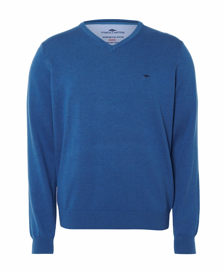 Heren trui blauw