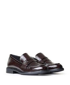 Women Slip-on dames loafers bruin