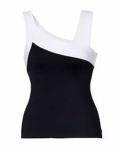 Dames singlet zwart