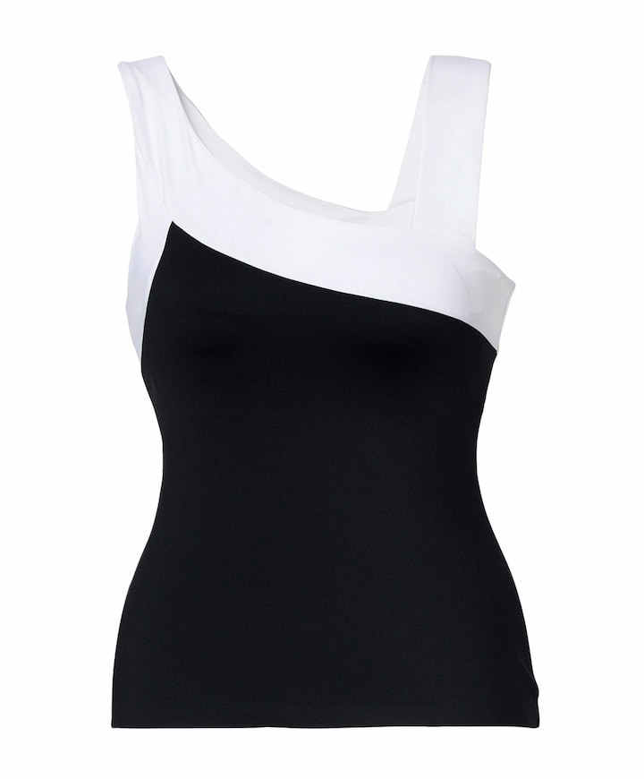 Dames singlet zwart