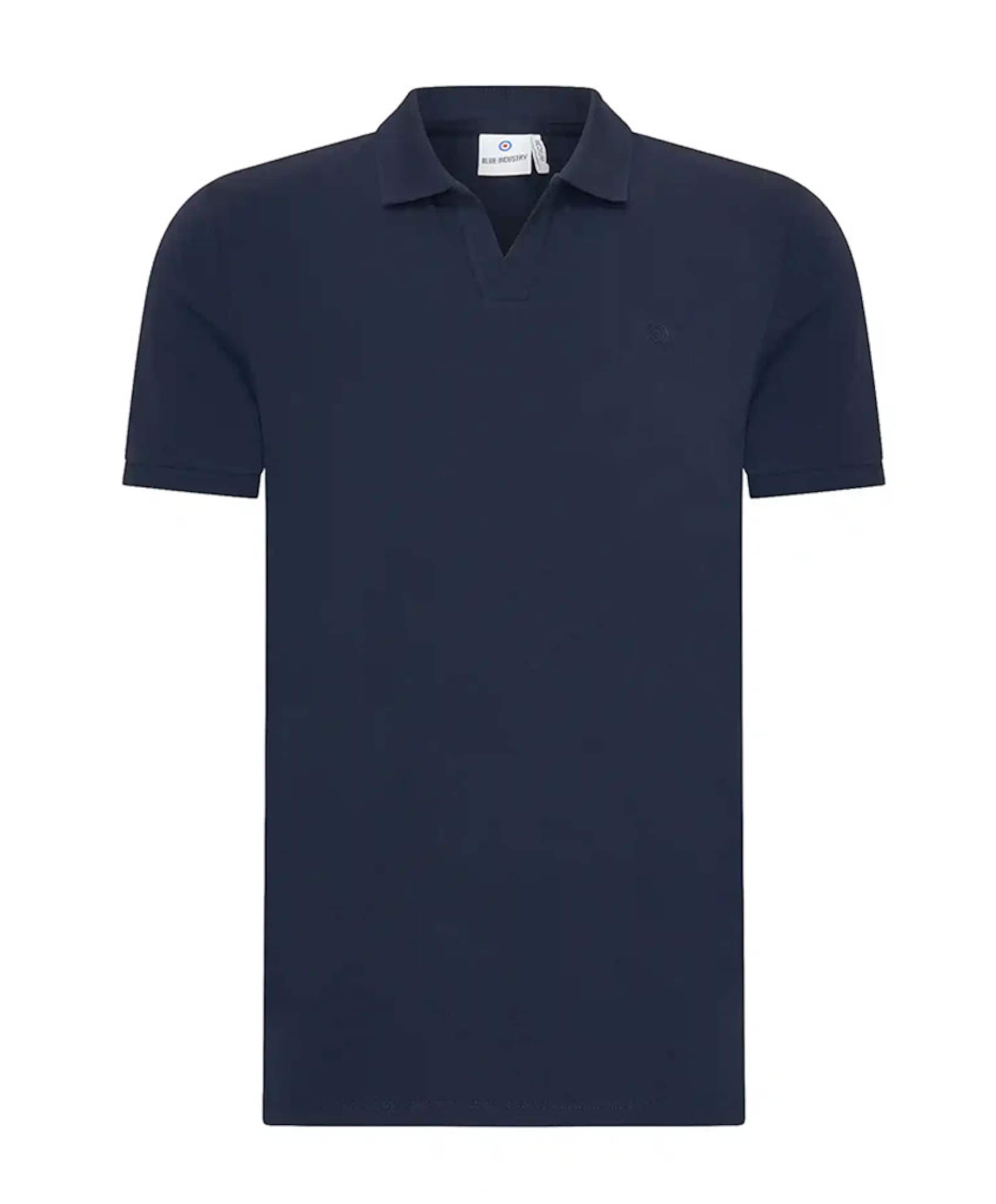 Heren polo blauw