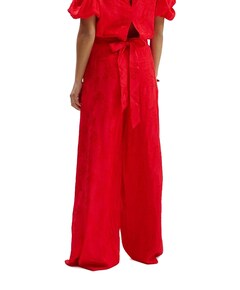 ROSIE-PA dames broek rood