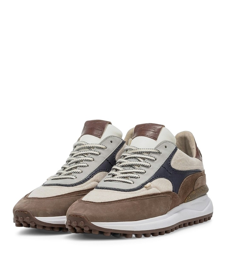 heren sneakers bruin