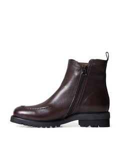 Giulia dames enkellaarzen bruin