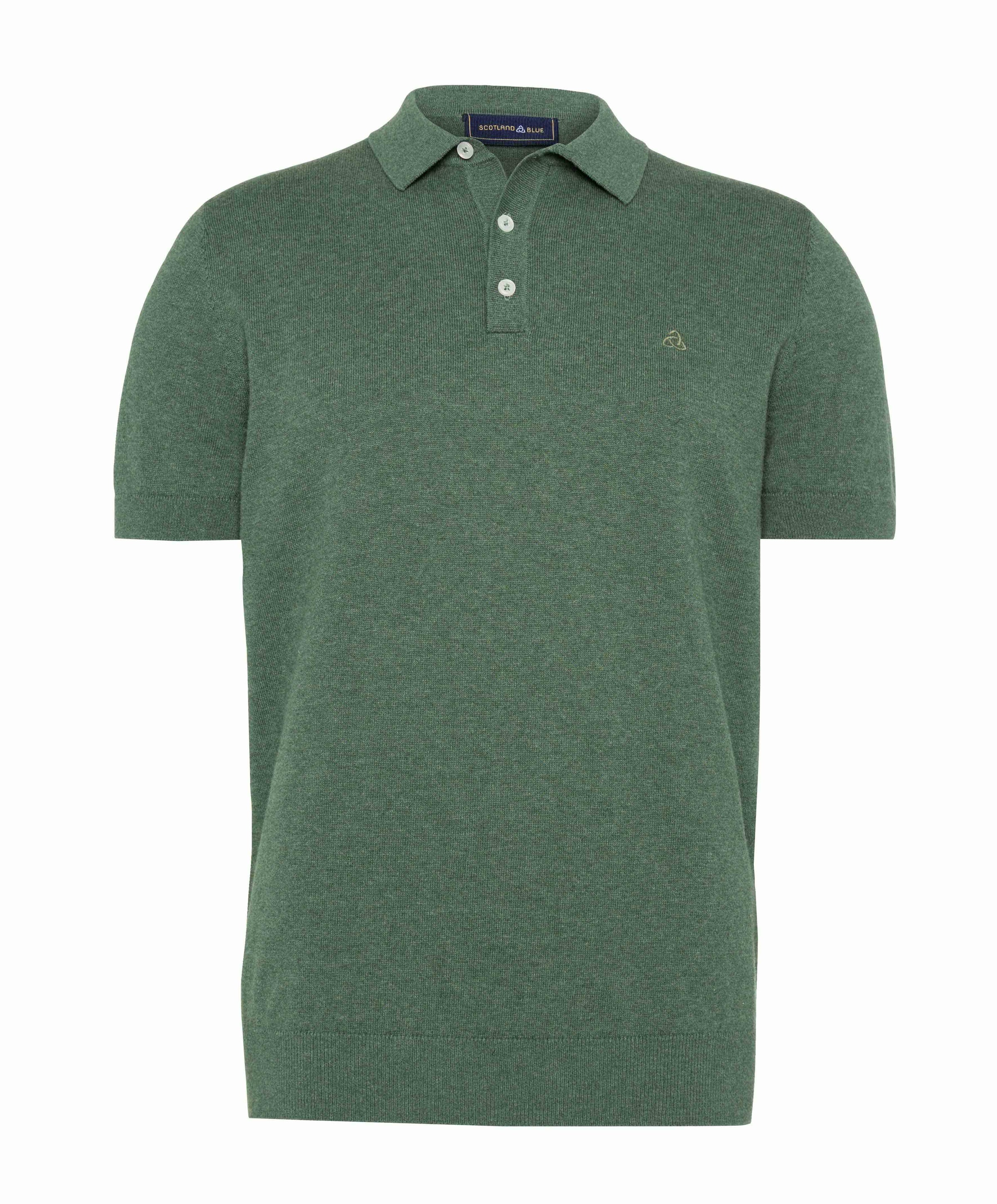 Heren polo groen