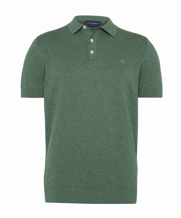 Heren polo groen
