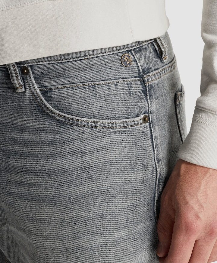 REVSON LOOSE GREY GREEN SUMMER heren jeans grijs