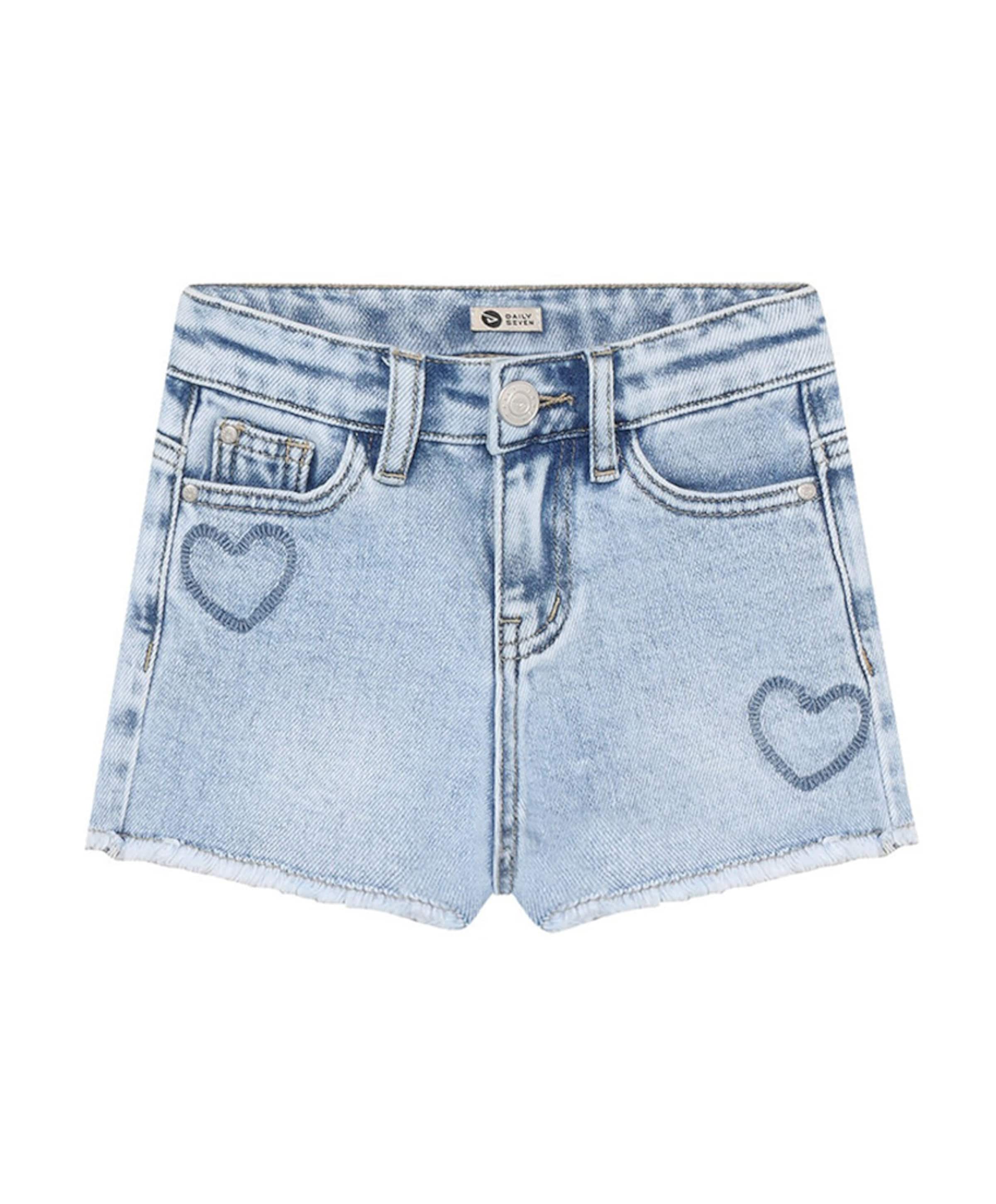 Heart meisjes korte broek blauw