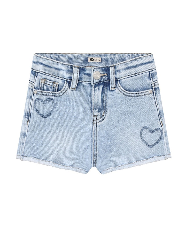 Heart meisjes korte broek blauw