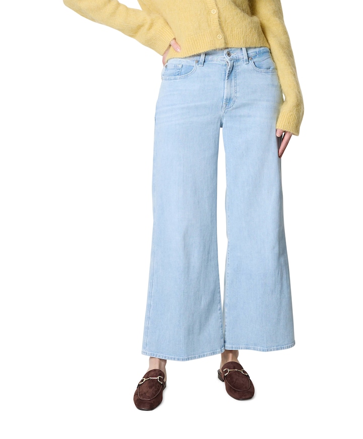 Lotta Ankle Dewdrop dames jeans blauw