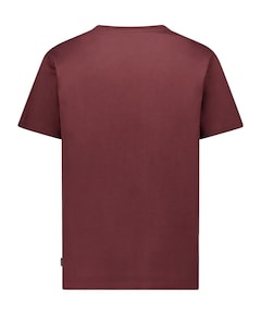 Heren T-shirt bordeaux