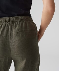 Mileni linen broek groen