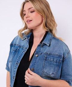 Dames spijkerjas  blauw