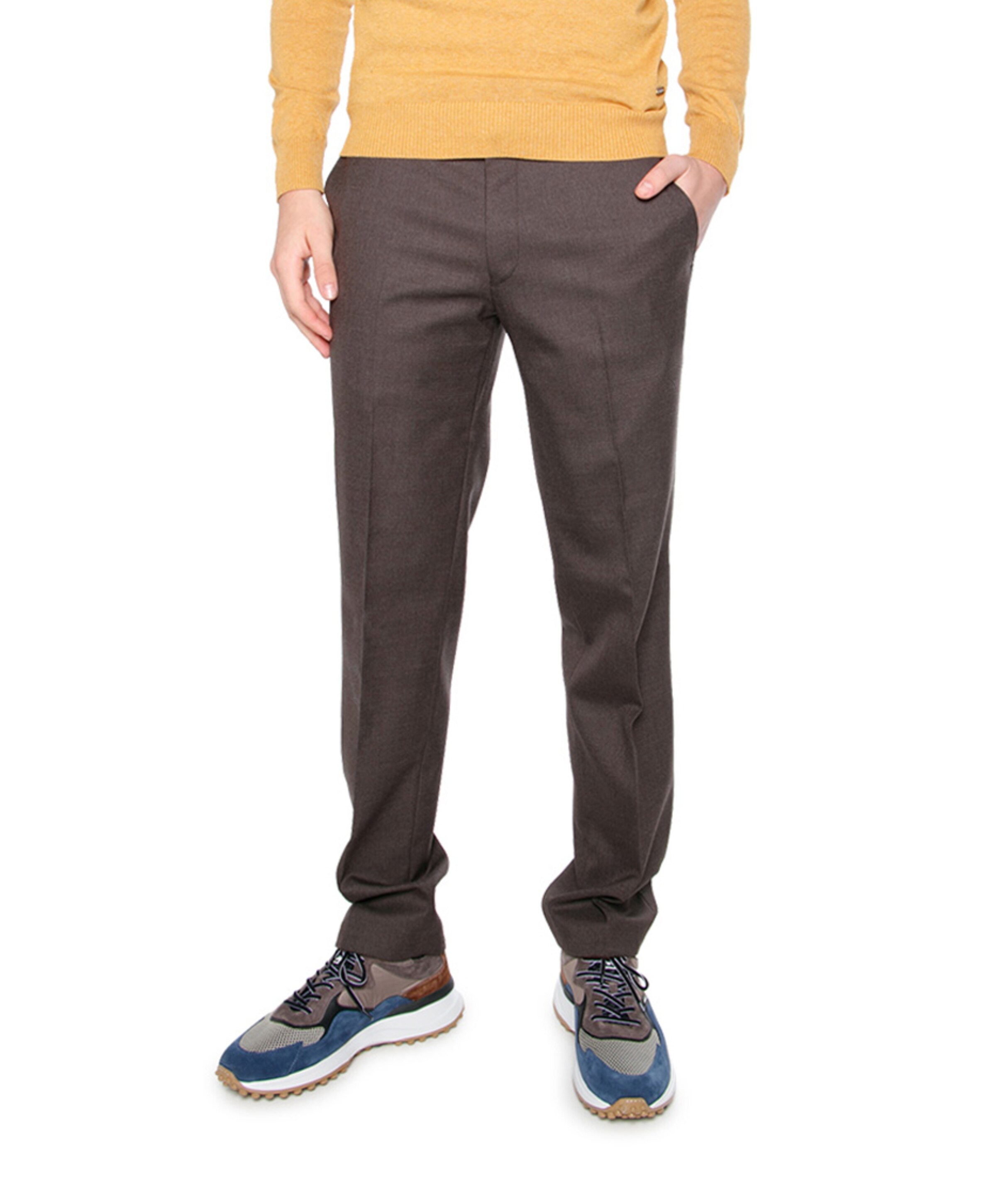 Madrid heren pantalon bruin