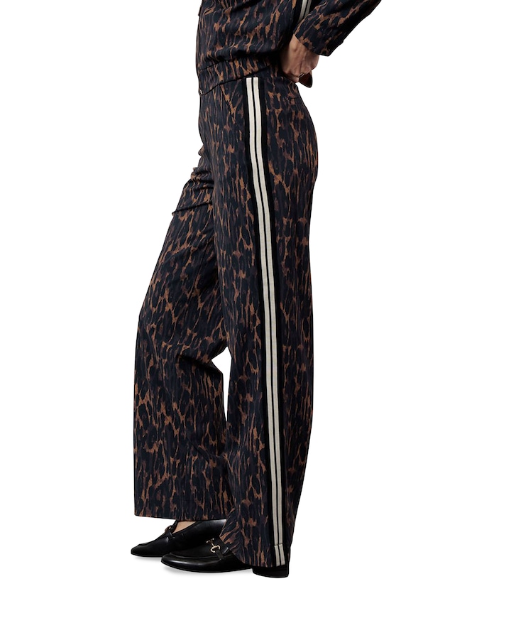 Trainer animal tape broek bruin