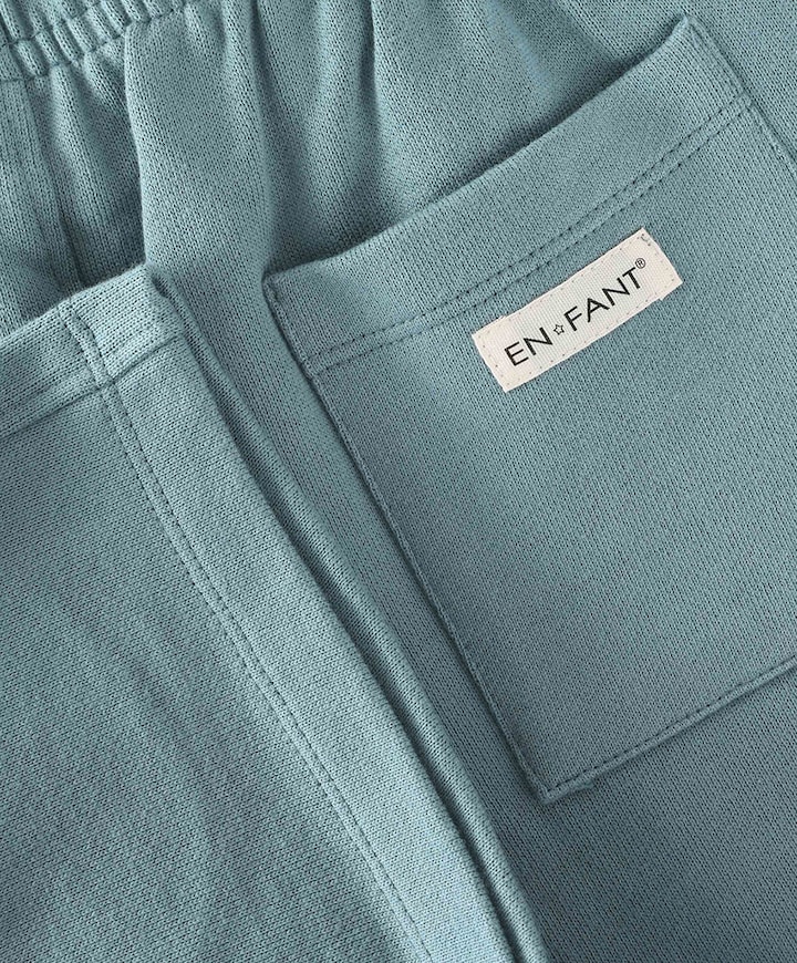 Shorts Sweat jongens korte broek groen