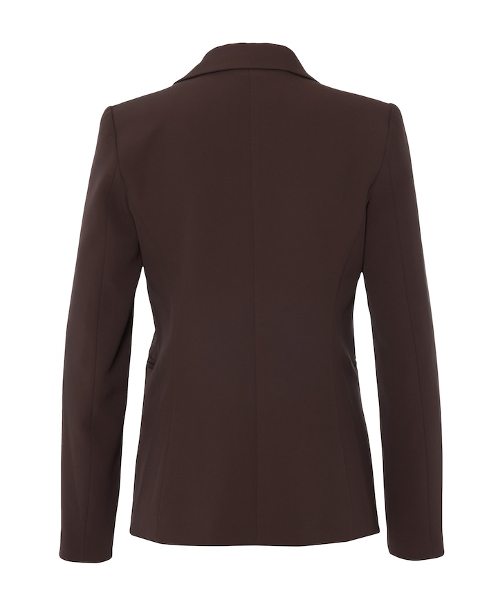 Dames blazer bruin