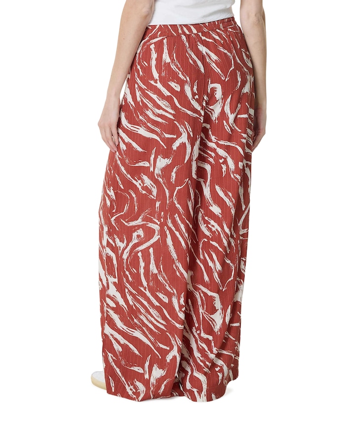 VIMITTIA ZEA HW WIDE dames broek brique