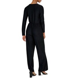 ONLRICH L/S GLITTER jumpsuit zwart
